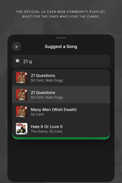 Curated playlists built around emotion, theme, and storytelling — designed to feel cohesive, not random.